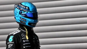 George Russell was frustrated by his early Sprint qualifying exit
