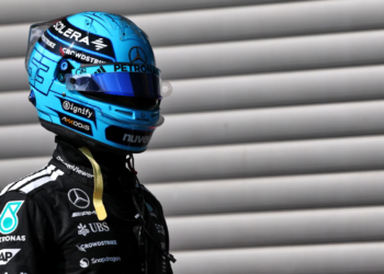 George Russell was frustrated by his early Sprint qualifying exit