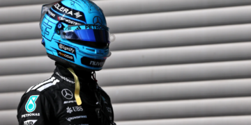 George Russell was frustrated by his early Sprint qualifying exit