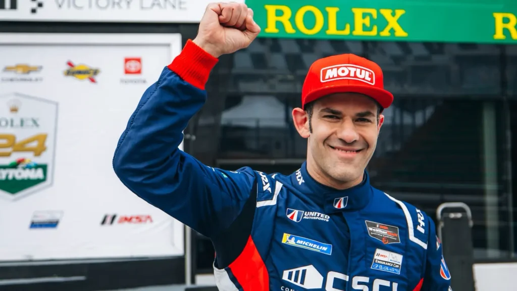 Daniel Goldburg took LMP2 pole position at the IMSA season-opener, the 24 Hours of Daytona