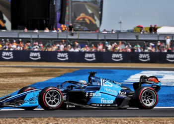 Jak Crawford (USA) Dams. 04.07.2025. FIA Formula 2 Championship, Rd 8, Silverstone, England, Friday