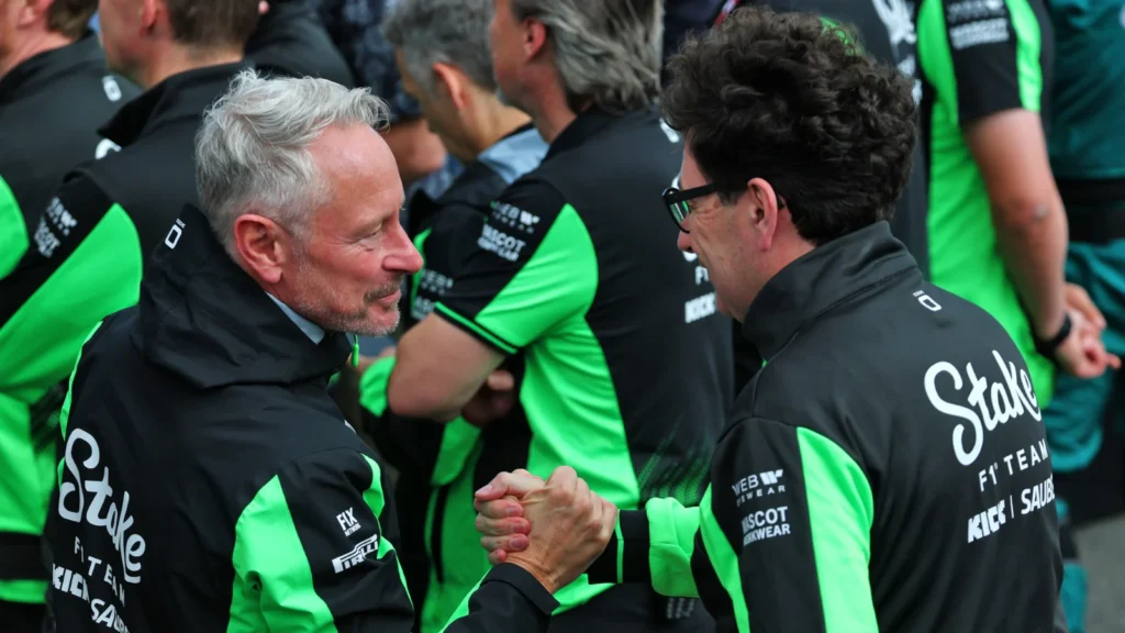 Jonathan Wheatley is now overseeing Sauber's move to Audi