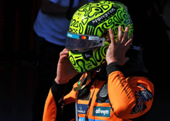 Race winner Lando Norris (GBR) McLaren in parc ferme. 29.06.2025. Formula 1 World Championship, Rd 11, Austrian Grand Prix, Spielberg, Austria, Race Da