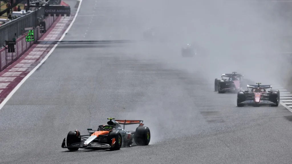 Lando Norris (GBR) McLaren MCL39. 06.07.2025. Formula 1 World Championship, Rd 12, British Grand Prix, Silverstone, England, Race Day