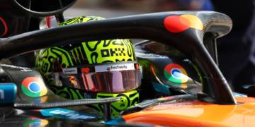 Lando Norris overturned a deficit to Oscar Piastri to take pole in Belgium