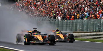 Lando Norris settled for second place behind McLaren team-mate Oscar Piastri at F1 Belgian GP