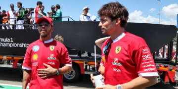 Charles Leclerc is working with Lewis Hamilton to improve Ferrari's prospects