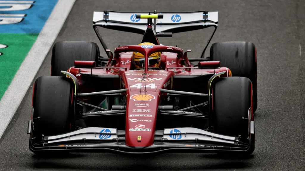 Lewis Hamilton has adapted his driving style at Ferrari