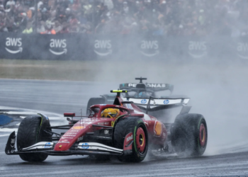 Lewis Hamilton has found the SF-25 a tricky machine to get to grips with