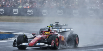 Lewis Hamilton has found the SF-25 a tricky machine to get to grips with