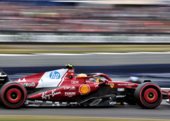 Lewis Hamilton qualified in fifth place for the 2025 Formula 1 British Grand Prix