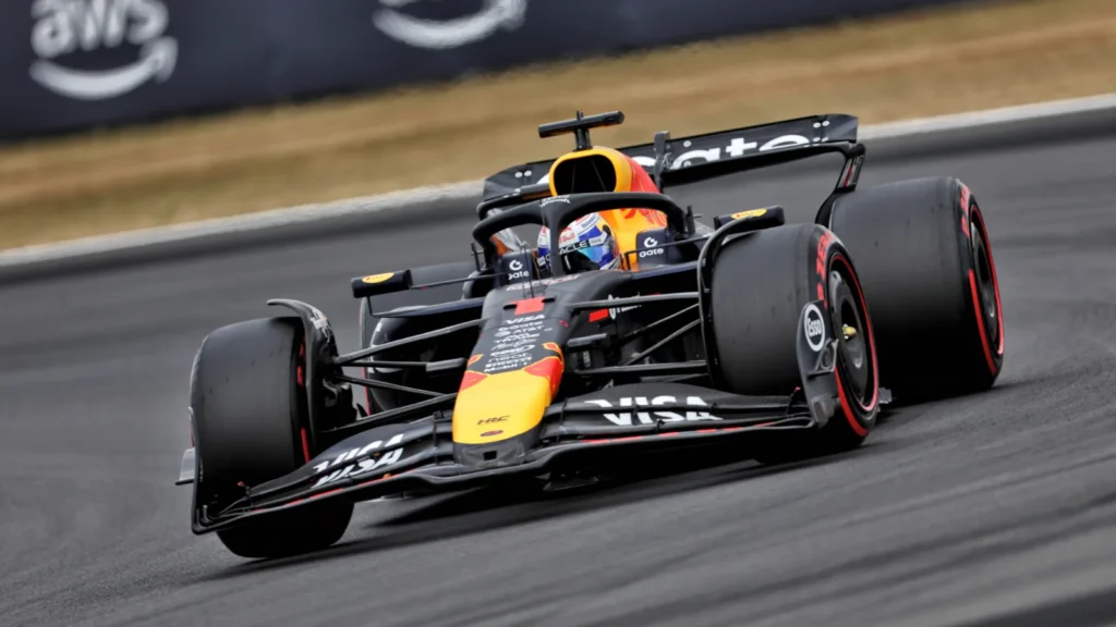 Max Verstappen (NLD) Red Bull Racing RB21. 05.07.2025. Formula 1 World Championship, Rd 12, British Grand Prix, Silverstone, England, Qualifying Day