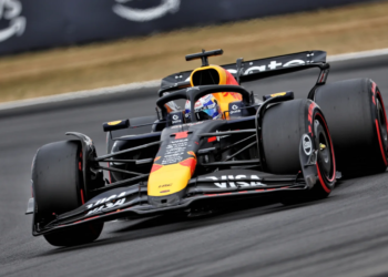 Max Verstappen (NLD) Red Bull Racing RB21. 05.07.2025. Formula 1 World Championship, Rd 12, British Grand Prix, Silverstone, England, Qualifying Day