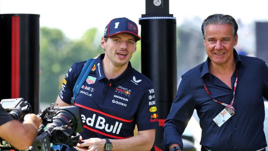 Raymond Vermeulen is Max Verstappen's manager