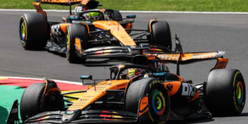 McLaren's drivers have been warned to avoid a collision in Belgium
