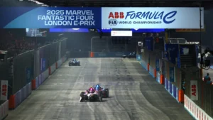 Nick Cassidy held off early advances to storm to his second victory of the weekend. Image: Formula E