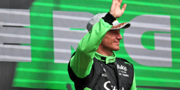 Nico Hulkenberg had his moment in the limelight at Silverstone