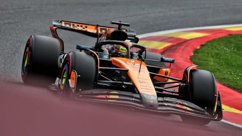 Oscar Piastri will be hopeful of taking the lead early in Belgium and keep it
