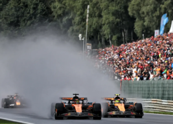 Oscar Piastri edges past Lando Norris on the Kemmel Straight to seize crucial Belgian GP lead