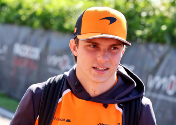 Oscar Piastri is now leading the championship with McLaren