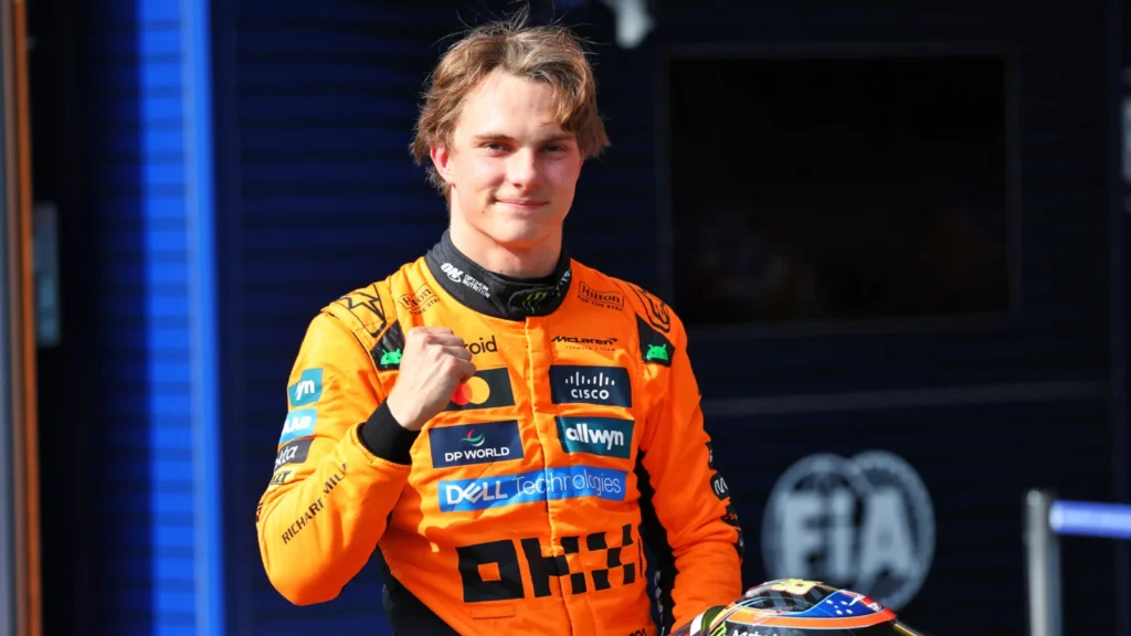 Oscar Piastri stormed to pole position for the Belgium Sprint