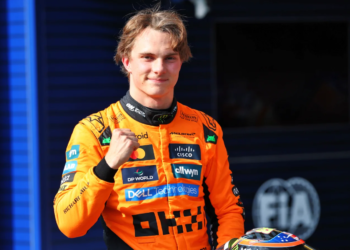 Oscar Piastri stormed to pole position for the Belgium Sprint