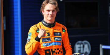 Oscar Piastri stormed to pole position for the Belgium Sprint