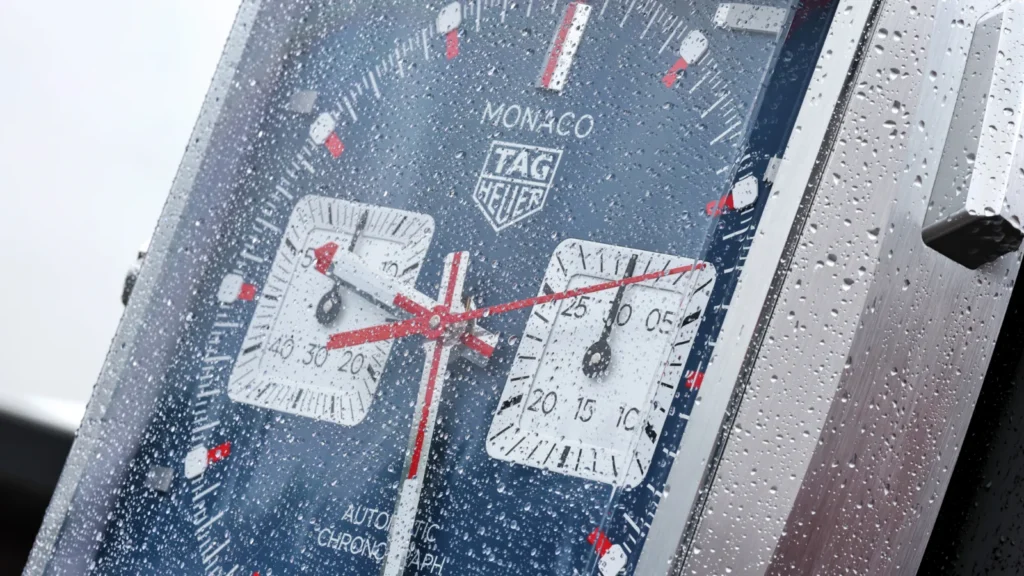 The clock was ticking away as drivers waited to get the race going