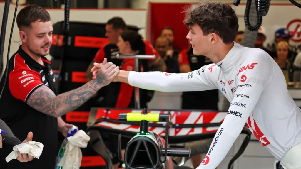 Oliver Bearman harnessed mixed emotions on home soil
