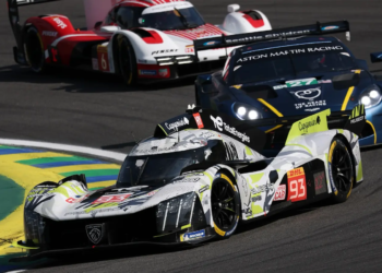 Peugeot stood out when they qualified on the second and third rows at Sao Paulo