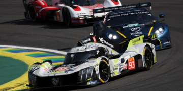 Peugeot stood out when they qualified on the second and third rows at Sao Paulo