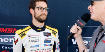 Alexander Sims leads the IMSA GTD Pro standings with his co-driver Antonio Gracia