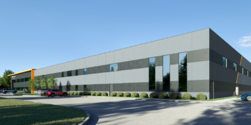 A render of Arrow McLaren's new shop after ongoing renovations are complete. Image: Arrow McLaren