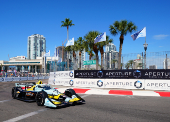 Open wheel cars will share the weekend with stock vehicles for the 2026 St. Petersburg event. Photo: Kevin Dejewski