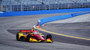 Palou once again showed up the field with his speed. Photo: Kevin Dejewski