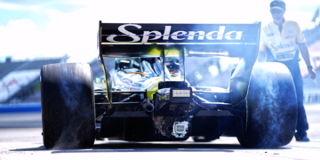 Peeling away from pit road. Photo: Kevin Dejewski