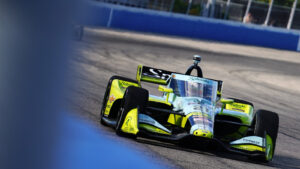 Christian Rasmussen’s aggressiveness praised by Ed Carpenter after maiden win