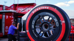 Firestone's red walled tires will feature this weekend in Nashville. Photo: Kevin Dejewski