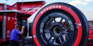 Firestone's red walled tires will feature this weekend in Nashville. Photo: Kevin Dejewski