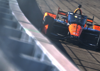 O'Ward was the only driver to top 202 MPH in qualifying. Photo: Kevin Dejewski