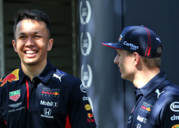 Alex Albon lasted 18 months as Max Verstappen's team-mate at Red Bull