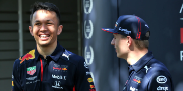 Alex Albon lasted 18 months as Max Verstappen's team-mate at Red Bull