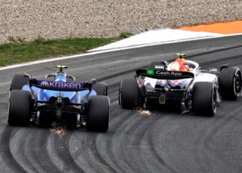 Carlos Sainz was angered that he was penalised for a clash with Liam Lawson in the F1 Dutch GP
