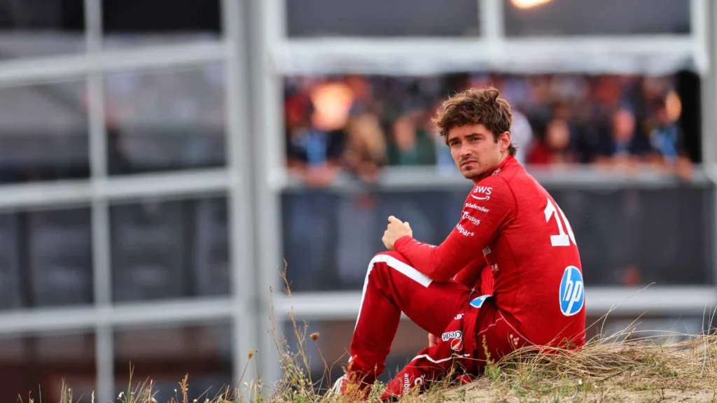 Charles Leclerc explains aggressive move on George Russell