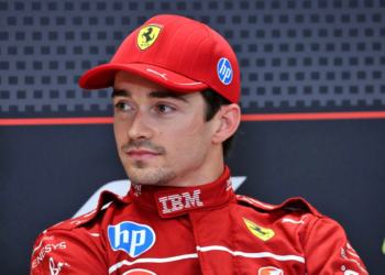 Charles Leclerc says Ferrari will focus on finishing “as high up as possible”