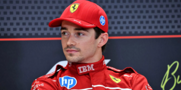 Charles Leclerc says Ferrari will focus on finishing “as high up as possible”