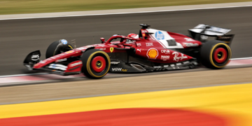 Charles Leclerc finished fourth after starting on pole