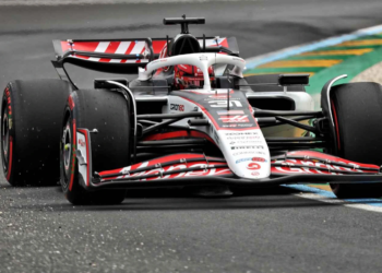 Haas’ difficult start to the season was laid bare in Australia