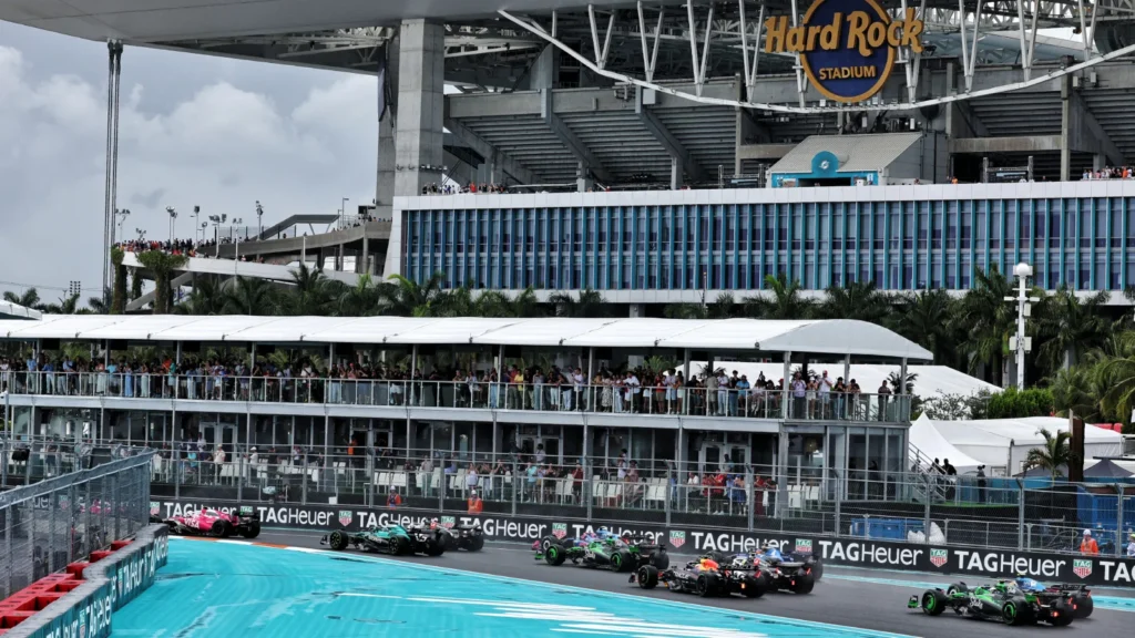Miami is among three US races on the F1 calendar