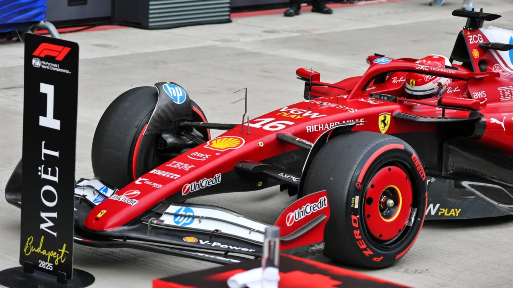 Ferrari is still behind McLaren, but Charles Leclerc's pole position in Hungary has seen steady improvement from the team